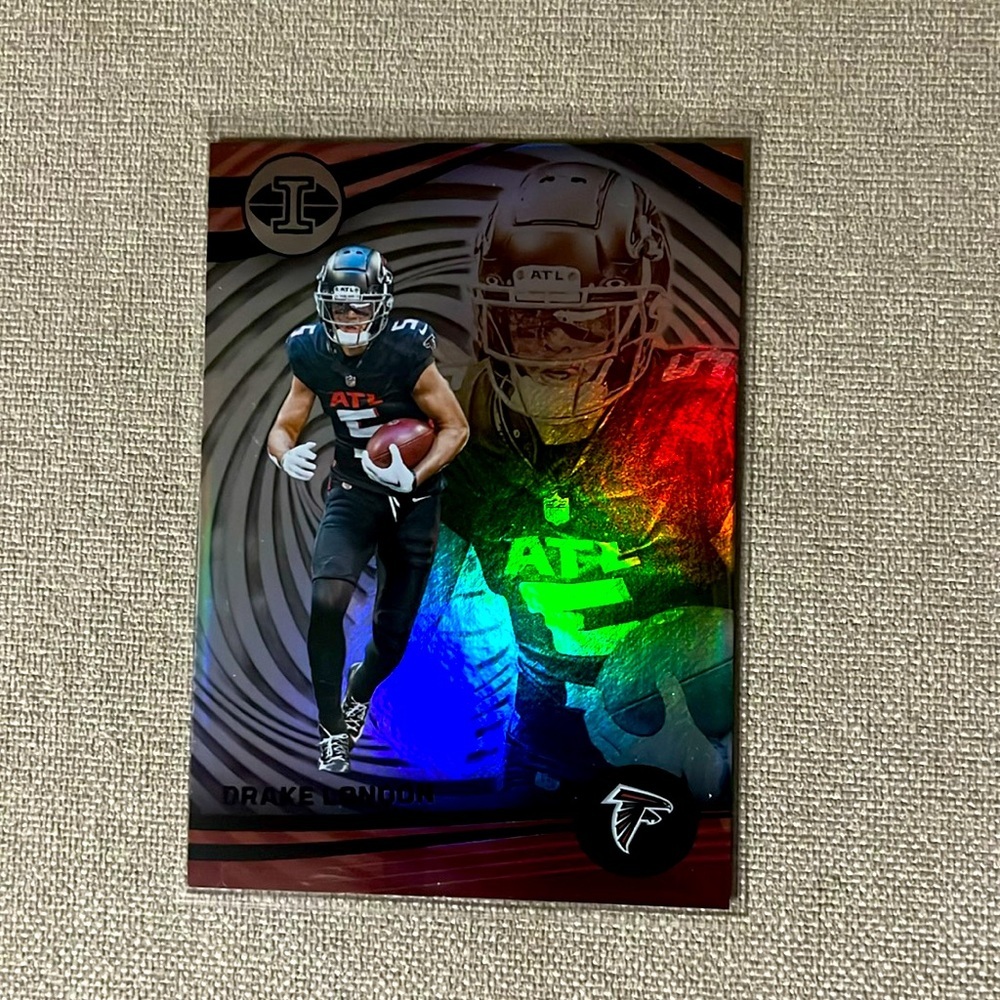 Drake London 2023 Panini Illusions Base #5 NFL Atlanta Falcons